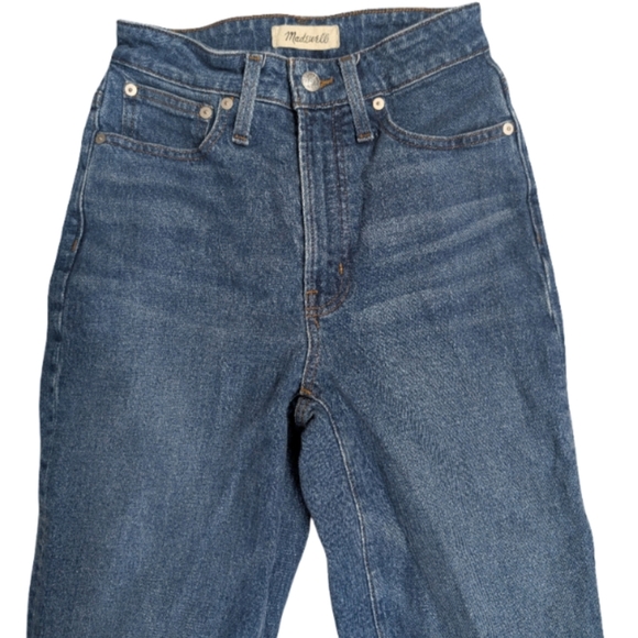 Madewell Curvy Perfect Vintage Straight Jean Size 25 NWT Hourglass Fit - Picture 3 of 14